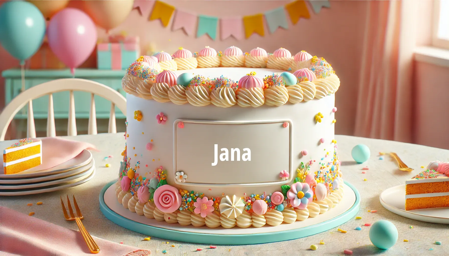 Name day celebration - Jana Name day celebration - Jana